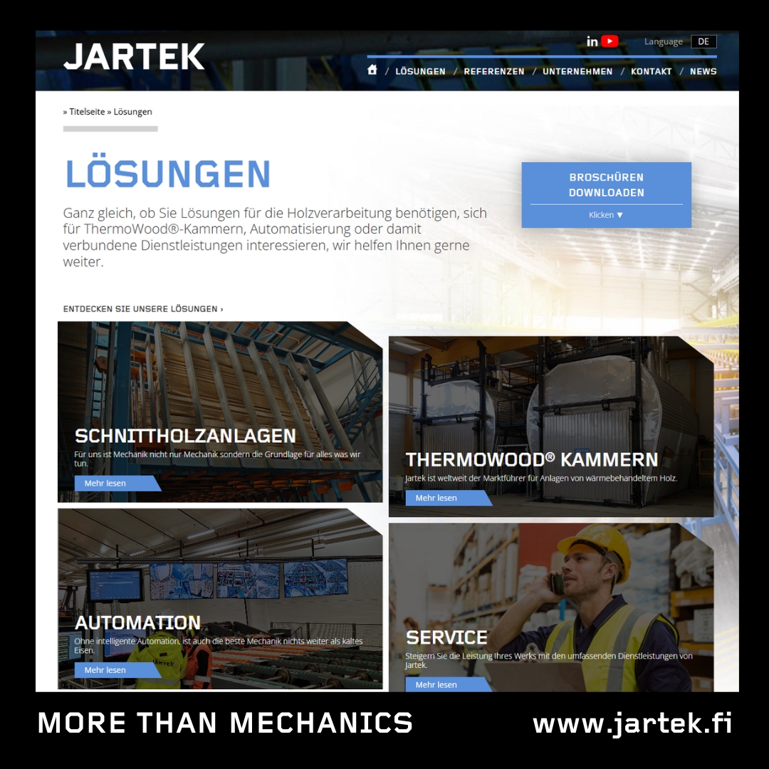 Jartek's Website Now Available in German! Jartek's Website Now Available in German!