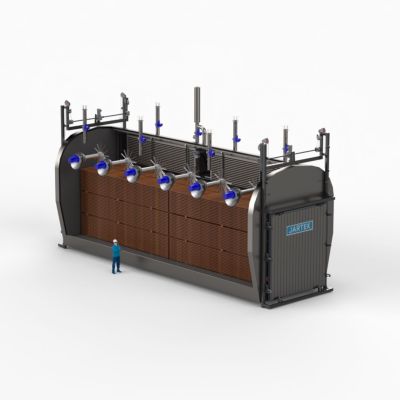 Lämpökäsittelykamari Thermowood lämpökäsittelyä varten